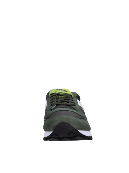 Sneakers modello JAZZ ORIGINAL in camoscio e tessuto SAUCONY | JAZZ ORIGINAL UVERDE-BIANCO